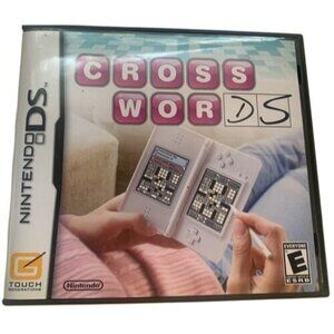 Nintendo DS Crossword Game including Manuel Tested Works
